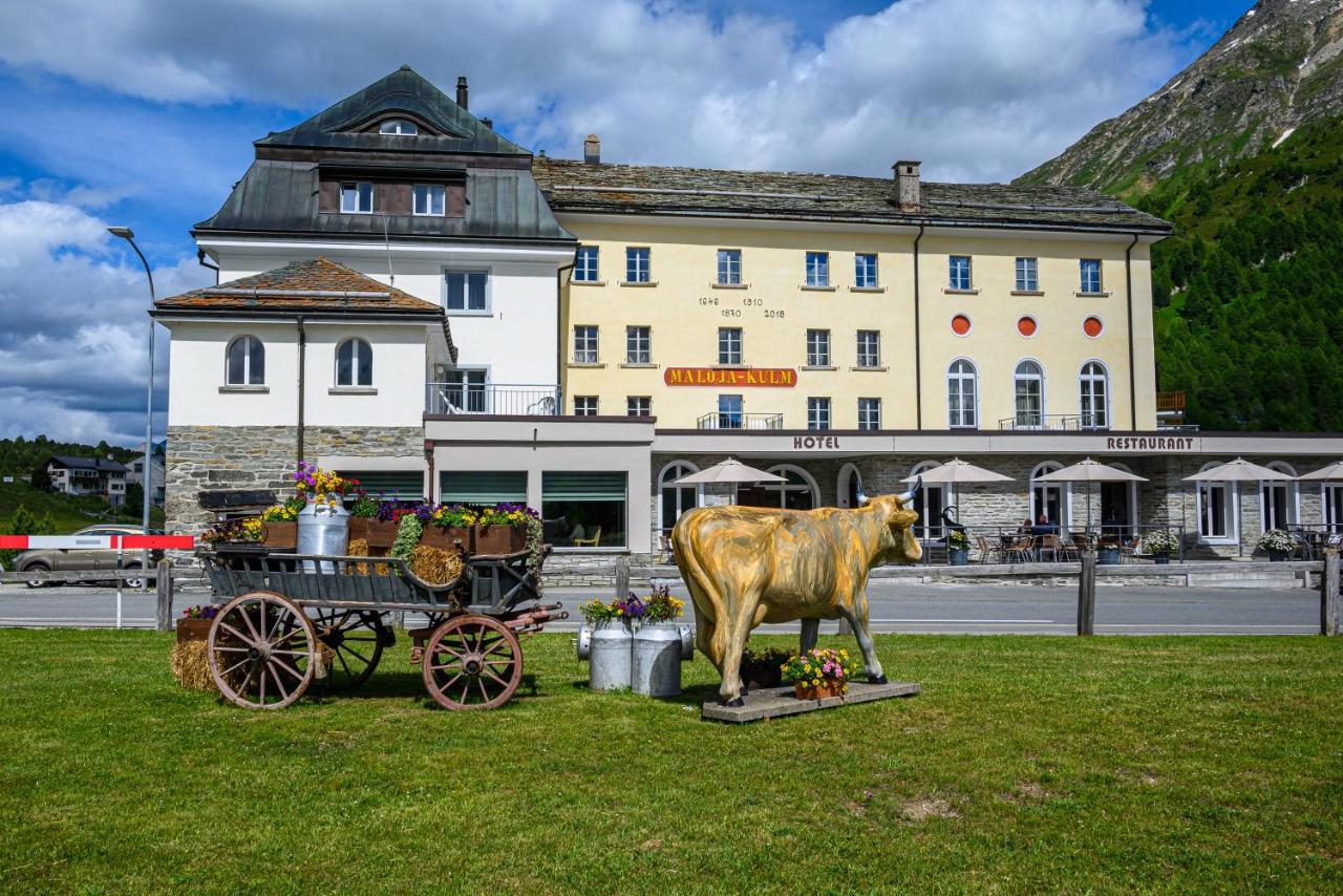 Maloja Kulm Hotel Buitenkant foto