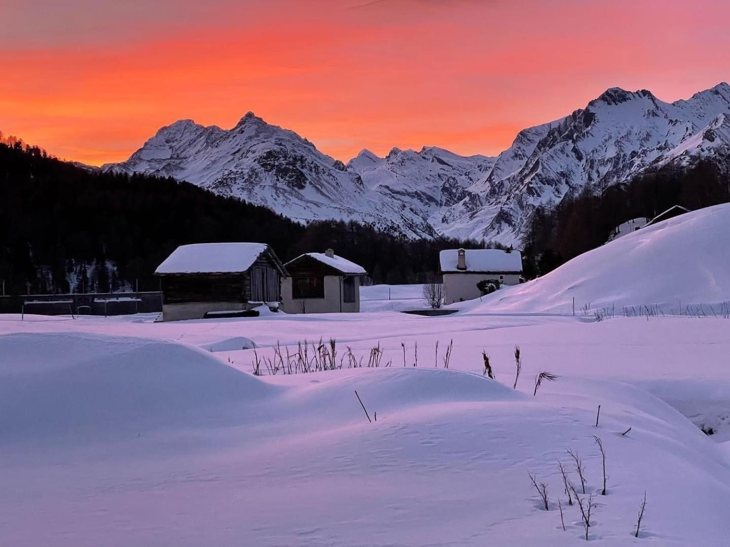 Maloja Kulm Hotel Buitenkant foto